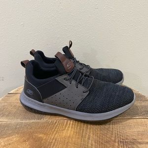 Skechers Black and Gray Men's Sneakers